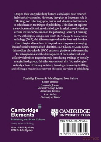 YA Anthologies: Amplifying Voices, Building Community (Elements in Publishing and Book Culture) - Melanie Ramdarshan Bold [KSIĄŻKA]