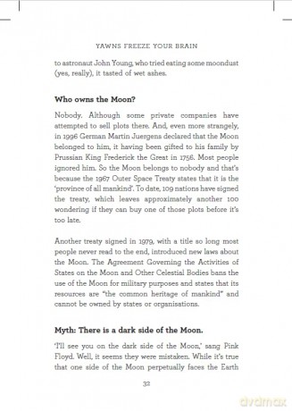 Yawns Freeze Your Brain: Fun and Interesting Facts From Science, History, Life and The Universe - Mick O'Hare [KSIĄŻKA]