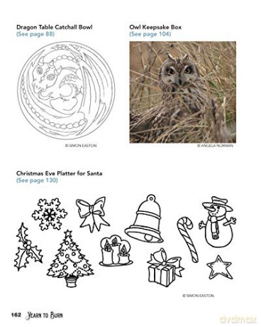 Yearn to Burn: A Pyrography Master Class: 18 Creative Woodburning Projects with Step-by-Step Instructions (Fox Chapel Publishing) Expert Guidance to Advance Your Skills; Sequel to Learn to Burn - Simon Easton [KSIĄŻKA]