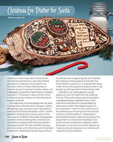 Yearn to Burn: A Pyrography Master Class: 18 Creative Woodburning Projects with Step-by-Step Instructions (Fox Chapel Publishing) Expert Guidance to Advance Your Skills; Sequel to Learn to Burn - Simon Easton [KSIĄŻKA]