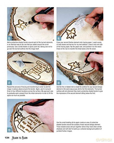 Yearn to Burn: A Pyrography Master Class: 18 Creative Woodburning Projects with Step-by-Step Instructions (Fox Chapel Publishing) Expert Guidance to Advance Your Skills; Sequel to Learn to Burn - Simon Easton [KSIĄŻKA]