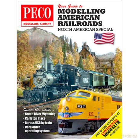 Your Guide to Modelling American Railroads: North American Special (PECO Modellers Library) - Andrew Burnham [KSIĄŻKA]