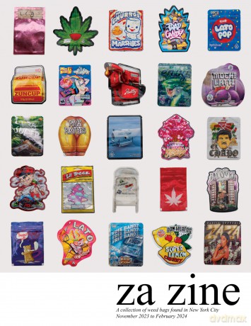Za Zine: A Collection of Weed Bags Found in New York City November 2023 to February 2024 - Louis Bubko [KSIĄŻKA]