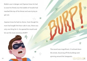 Zapman's Super Mistake: (Purple Early Reader) - Kate Poels [KSIĄŻKA]