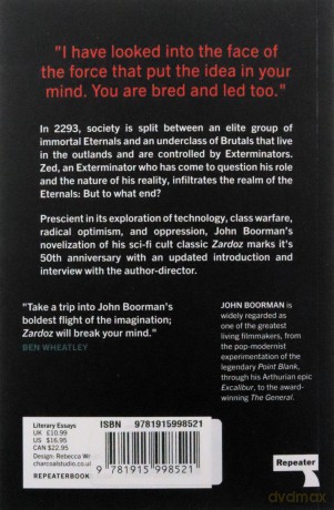 Zardoz - John Boorman [KSIĄŻKA]