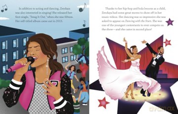 Zendaya: A Little Golden Book Biography - Lauren Clauss [KSIĄŻKA]
