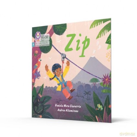 Zip!: Phase 3 Set 1 Blending practice (Big Cat Phonics for Little Wandle Letters and Sounds Revised) - Daniela Mora Chavarría [KSIĄŻKA]