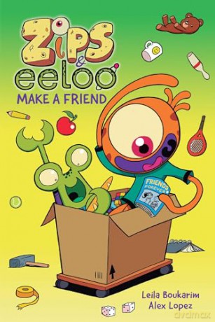 Zips and Eeloo Make a Friend (Volume 2) - Leila Boukarim [KSIĄŻKA]