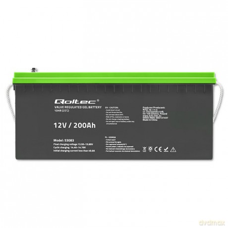Akumulator żelowy | 12V | 200Ah | GEL