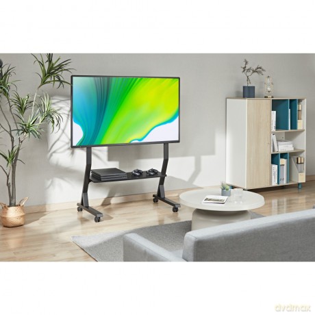 Stojak mobilny do TV 45 -90cali, 60kg, półka AV [UCHWYT]