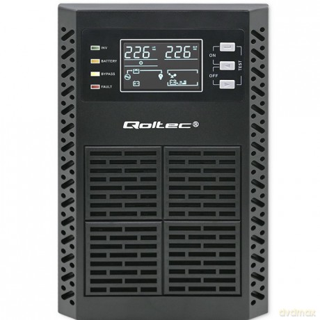 Zasilacz awaryjny UPS 2kVA | 2000W | Power Factor 1.0 | LCD | EPO| USB | On-line