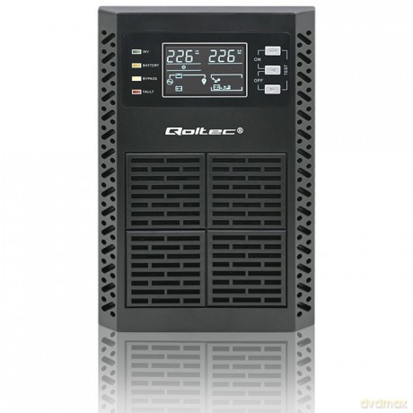 Zasilacz awaryjny UPS 2kVA | 2000W | Power Factor 1.0 | LCD | EPO| USB | On-line