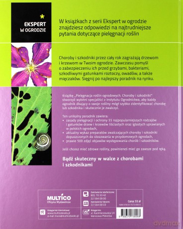 Pielęgnacja roślin ogrodowych. Choroby i szkodniki [KSĄŻKA]
