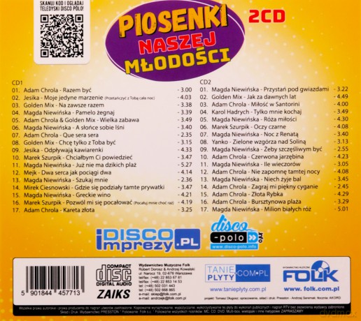 Piosenki naszej młodości [2CD]