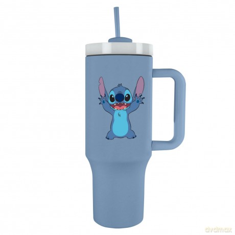 Disney Stitch kubek podróżny ze słomką (1180 ml)
