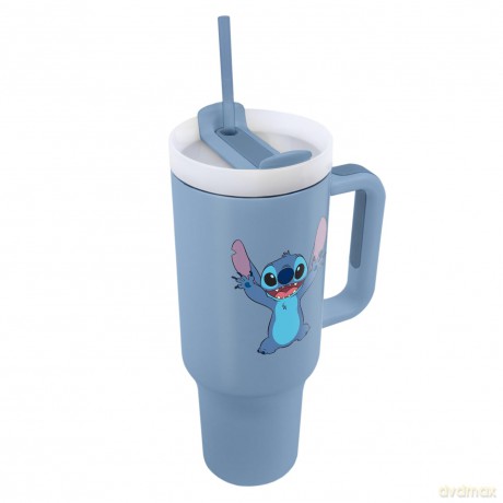 Disney Stitch kubek podróżny ze słomką (1180 ml)