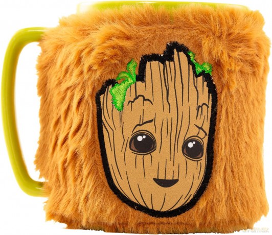MARVEL GROOT FUZZY MUG / Marvel Groot kubek z futerkiem