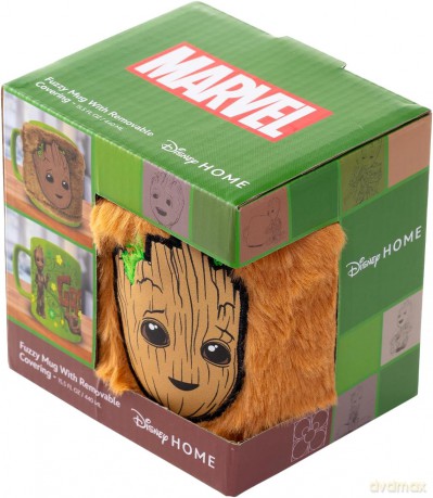 MARVEL GROOT FUZZY MUG / Marvel Groot kubek z futerkiem