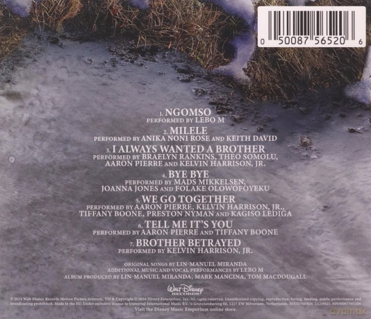 Mufasa: The Lion King soundtrack (Mufasa: Król Lew) [CD]