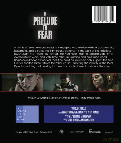 A Prelude To Fear [Blu-Ray]