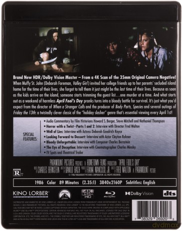 April Fool's Day (Prima aprilis) [Blu-Ray 4K]+[Blu-Ray]