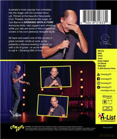 Carl Barron: Drinking With A Fork [Blu-Ray]