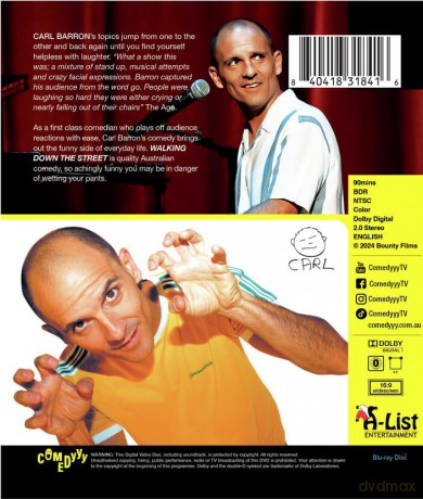 Carl Barron: Walking Down The Street [Blu-Ray]