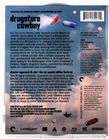 Drugstore Cowboy (Narkotykowy kowboj) (The Criterion Collection) [Blu-Ray 4K]+[Blu-Ray]