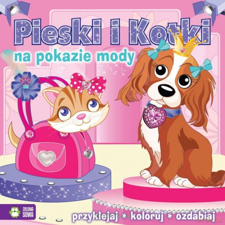 Pieski i kotki na pokazie mody [KSĄŻKA]