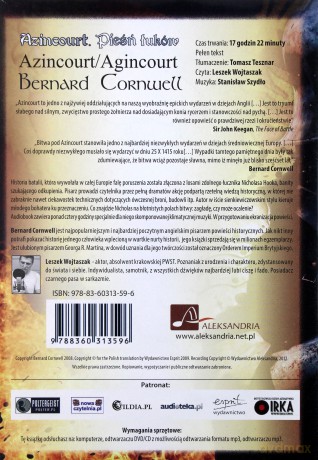 Pieśń łuków. Azincourt Audiobook [AUDIOBOOK] [MP3]