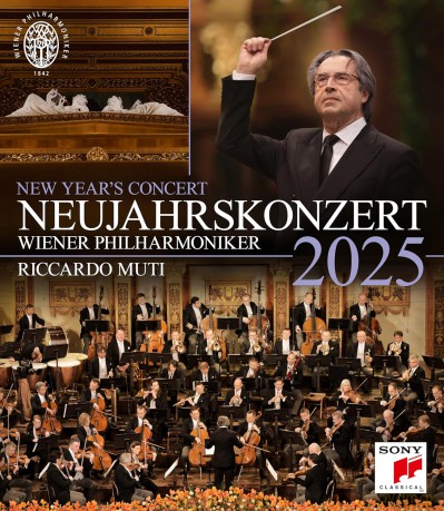 Riccardo Muti & Wiener Philharmoniker: Koncert Noworoczny 2025 / Neujahrskonzert 2025 / New Year's Concert 2025 / Concert du Nouvel An 2025 [Blu-Ray]