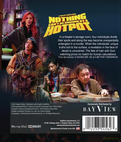 Nothing Can't Be Undone By a Hotpot [Blu-Ray]