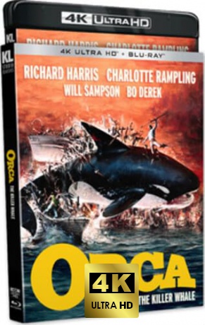 Orca aka Orca: The Killer Whale (Orka - Wieloryb zabójca) [Blu-Ray 4K]+[Blu-Ray]