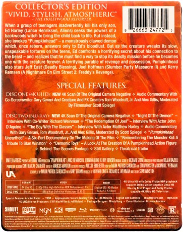 Pumpkinhead (Dyniogłowy) (steelbook) [Blu-Ray 4K]+[Blu-Ray]