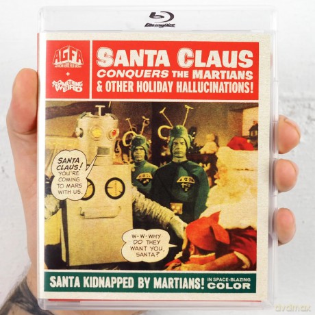 Santa Claus Conquers the Martians and Other Holiday Hallucinations (Święty Mikołaj wyrusza na podbój Marsa) [Blu-Ray]