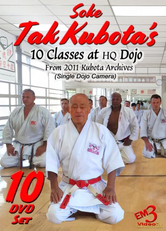 Soke Tak Kubota's 10 Dojo (HQ) Classes Series [DVD]