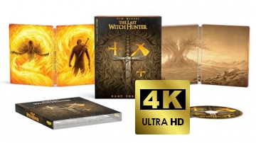 The Last Witch Hunter (Łowca czarownic) (steelbook) [Blu-Ray 4K]+[Blu-Ray]