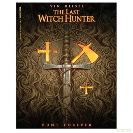 The Last Witch Hunter (Łowca czarownic) (steelbook) [Blu-Ray 4K]+[Blu-Ray]