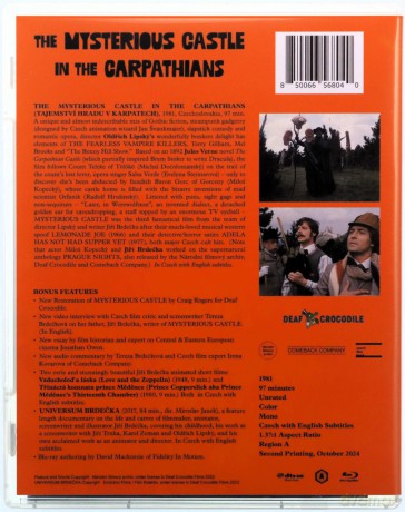 The Mysterious Castle In The Carpathians (Tajemnica zamku w Karpatach) [Blu-Ray]