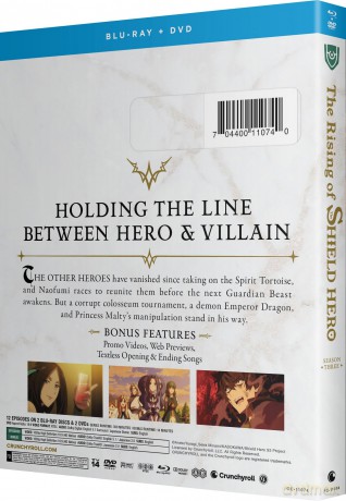 The Rising of the Shield Hero - Season 3 [2xBlu-Ray]+[2DVD]
