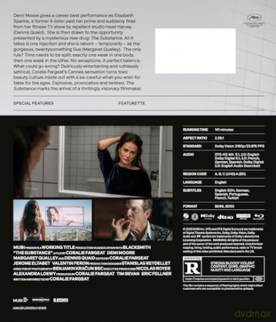 The Substance (Substancja) [Blu-Ray 4K]+[Blu-Ray]