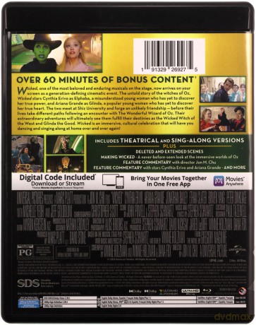 Wicked [Blu-Ray 4K]+[Blu-Ray]