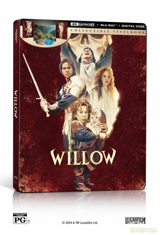 Willow (steelbook) [Blu-Ray 4K]+[Blu-Ray]