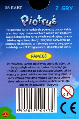 Piotruś Pamięć - supercar [KARTY]