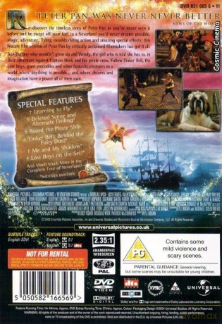 Peter Pan (2003) (Piotruś Pan) [DVD]