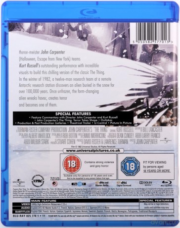 The Thing (1982) (Coś) [Blu-Ray]