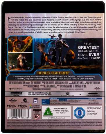 The Wild Robot (Dziki robot) [Blu-Ray 4K]