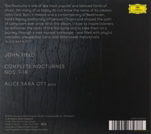 Alice Sara Ott: Field: The Complete Nocturnes [CD]