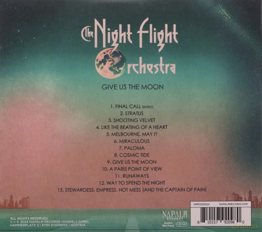 Night Flight Orchestra, The: Give Us the Moon (digipack) [CD]