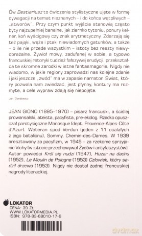 Bestiariusz - Jean Giono [KSIĄŻKA]